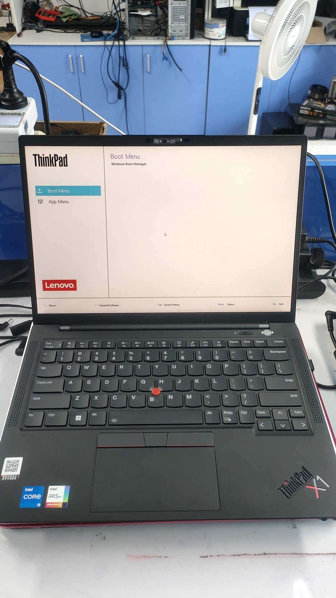 联想THINKPAD X1不开机维修